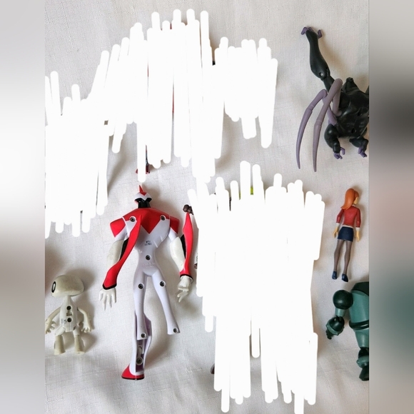Ben 10 Bandai 2006 cartoon network + Original TV Show 11 Lot Figures Rare HTF